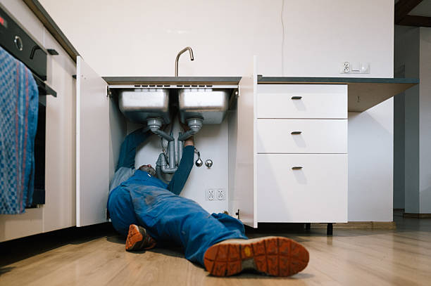 Professional Leak Detection technician working in Galena, KS